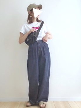 「2018ss」｜「アイテム（アクセサリー）」を使った、haru さん（レディース・161cm）の夏コーディネート