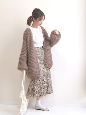 「TODAYFUL（トゥデイフル）のTODAYFUL(トゥディフル) ''Vintage Apron Sacoche'' ヴィンテージエプロンサコッシュ ／11821066（ショルダーバッグ）」を使った、haru さん（レディース・161cm）の秋コーディネート