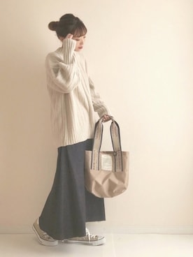 haru さん（レディース・161cm）の冬コーディネート