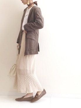 「CLEA（クレア）のアイテム（財布/小物）」を使った、haru さん（レディース・161cm）の夏コーディネート
