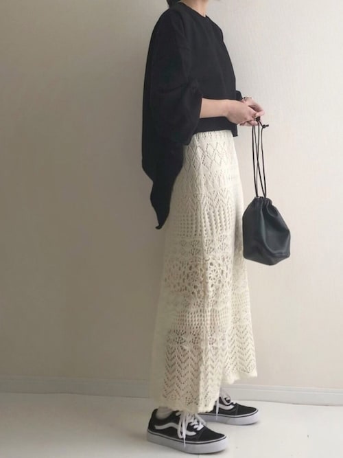 haru ����̃X�J�[�g�u�T�j�[�N���V�F�b�g�X�J�[�g�iflower�b�t�����[�j�v���g�����R�[�f�B�l�[�g