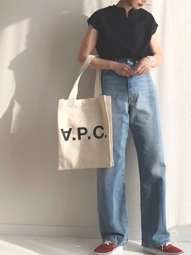 「AZUL ENCANTO」｜haru さん（レディース・161cm）の春コーディネート