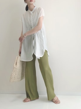 haru さん（レディース・161cm）の夏コーディネート