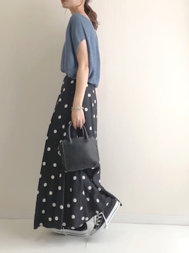 「AZUL ENCANTO」｜haru さん（レディース・161cm）の夏コーディネート