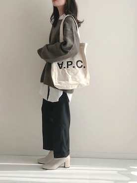 「Juze（ジュゼ）のアイテム」を使った、haru さん（レディース・162cm）の秋コーディネート