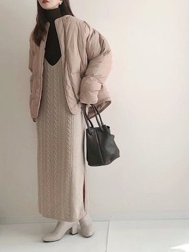 haru さん（レディース・162cm）の冬コーディネート