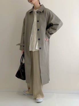「DHOLIC STYLE（ディーホリックスタイル）のアイテム（ジャケット/アウター）」を使った、haru さん（レディース・162cm）の春コーディネート