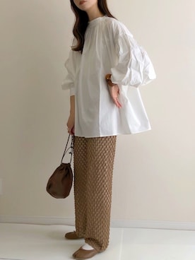 「I_am（アイアム）のアイテム」を使った、haru さん（レディース・162cm）の春コーディネート