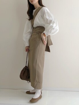 「I_am（アイアム）のアイテム」を使った、haru さん（レディース・162cm）の春コーディネート