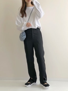 「Per sist ence（パーシエンス）のアイテム」を使った、haru さん（レディース・162cm）の春コーディネート