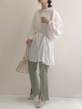 「Per sist ence（パーシエンス）のアイテム」を使った、haru さん（レディース・162cm）の春コーディネート