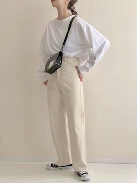 「Per sist ence（パーシエンス）のアイテム」を使った、haru さん（レディース・162cm）の春コーディネート