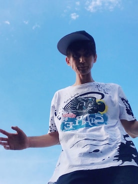 「staple（ステイプル）のアイテム」を使った、futurenameyさん（メンズ・176cm）の秋コーディネート