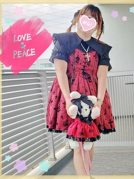 「夢展望（ユメテンボウ）のアイテム（シャツ/ブラウス）」を使った、Matsuruさん（レディース・166cm）の夏コーディネート