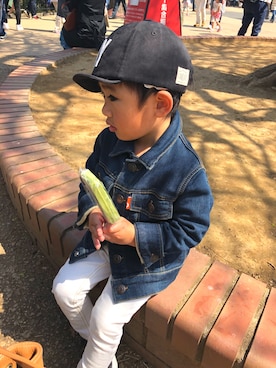 ゆいさん(キッズ・100cm)の春コーディネート