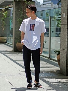 「Coca Cola（コカコーラ）のアイテム」を使った、Ryoさん（メンズ・178cm）の夏コーディネート