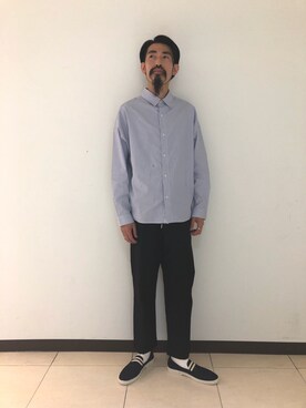 「Rivieras（リビエラ）のアイテム」を使った、nano・universe ルミネ立川 Mensさん（メンズ・170cm）の夏コーディネート