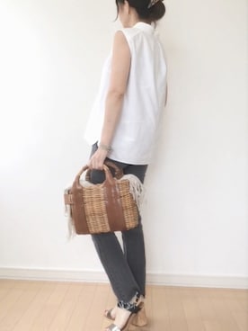 「PARADIS COULEUR（パラディクルール）のアイテム」を使った、too☻moさん（レディース・150cm）の夏コーディネート