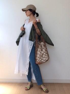 too☻moさん（レディース・150cm）の夏コーディネート