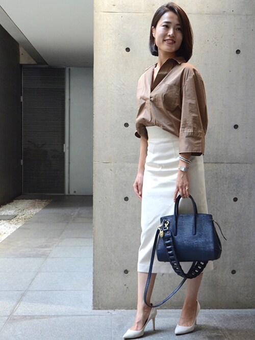 Naomi Hasegawa（TOFF&LOADSTONE ZOZOTOWN店）｜TOFF&LOADSTONEのトートバッグを使った