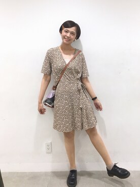 「アイテム（ワンピース/ドレス）」を使った、xuanさん（レディース・168cm）の春コーディネート
