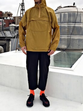 「wisdom（ウィズダム）のアイテム（トップス）」を使った、Y Selectさん（メンズ・174cm）の冬コーディネート