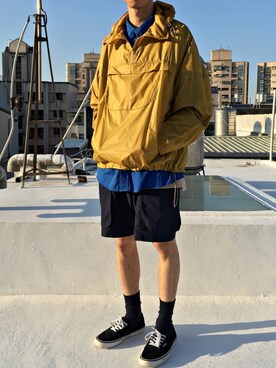 「wisdom（ウィズダム）のアイテム（トップス）」を使った、Y Selectさん（メンズ・174cm）の冬コーディネート