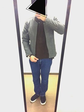 イオリさん(メンズ・169cm)の冬コーディネート