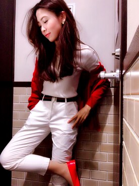 「大好き」｜nachitaさん（レディース・156cm）の春コーディネート