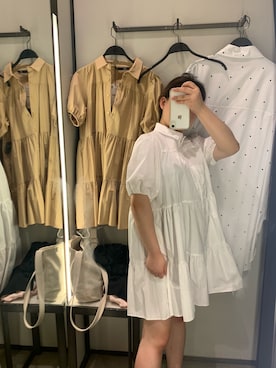 「Kahiko（カヒコ）のアイテム」を使った、ねるさん（レディース・153cm）の夏コーディネート