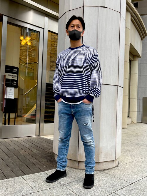 Tossy Diesel Harajuku Dieselのニット セーターを使ったコーディネート Wear