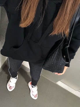 「MSGM（エムエスジーエム）のアイテム（パンツ）」を使った、☻さん（レディース・160cm）の秋コーディネート