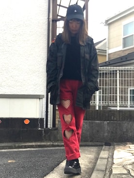 秋田麻柚子さんのコーディネート