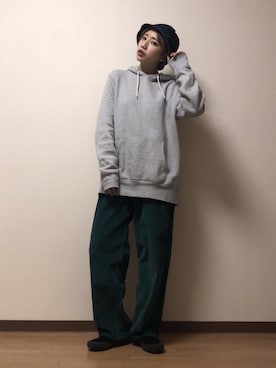 「ストリート服が好き」｜「アイテム（スリッポン）」を使った、も も かさん（レディース・157cm）の秋コーディネート