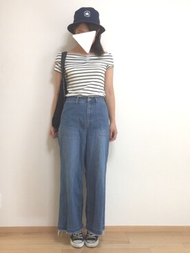 PECOさん(レディース・158cm)の夏コーディネート