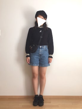 「Gregory」｜「アイテム（ハンチング/ベレー帽）」を使った、PECOさん（レディース・158cm）の秋コーディネート