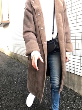 sacan.さん（レディース・160cm）の冬コーディネート