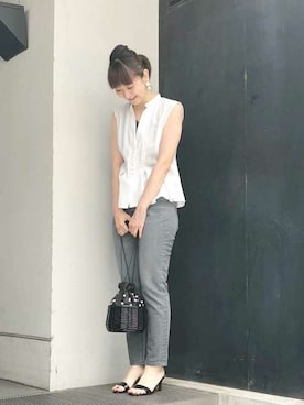 nano・universe webeditorさん（レディース・162cm）の春コーディネート