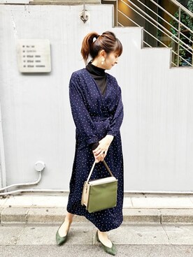 「PROTCOL（プロトコル）のアイテム」を使った、nano・universe webeditorさん（レディース・162cm）の秋コーディネート