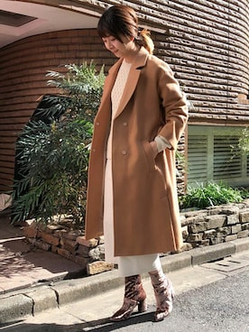 「シンプルおしゃれが好き」｜nano・universe webeditorさん（レディース・162cm）の秋コーディネート