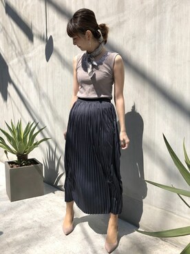 「セットアイテム」｜nano・universe webeditorさん（レディース・162cm）の春コーディネート