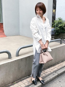 「tov（トーヴ）のアイテム」を使った、nano・universe webeditorさん（レディース・162cm）の秋コーディネート