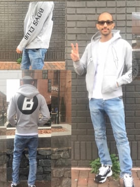「BILLIONAIRE BOYS CLUB（ビリオネア・ボーイズ・クラブ）のアイテム（その他アウター）」を使った、Lorenzo Hattoriさん（メンズ・170cm）の春コーディネート