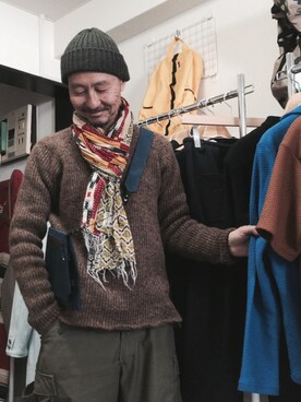 「SHELT（シェルト）のアイテム」を使った、spinnerbait001さん（メンズ・165cm）の冬コーディネート