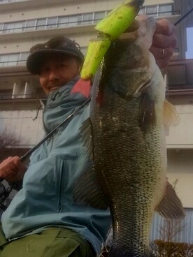 「Denime（ドゥニーム）のアイテム（キャップ）」を使った、spinnerbait001さん（メンズ・165cm）の春コーディネート