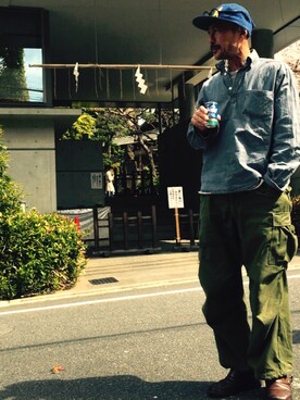 「Georgia（ジョージア）のアイテム」を使った、spinnerbait001さん（メンズ・165cm）の春コーディネート