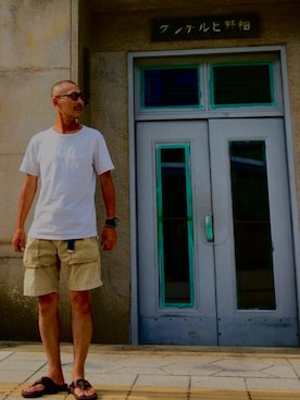 「senelier（セネリエ）のアイテム」を使った、spinnerbait001さん（メンズ・165cm）の夏コーディネート