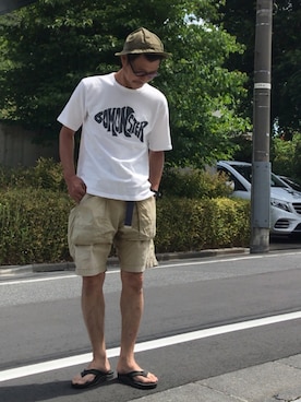 「senelier（セネリエ）のアイテム」を使った、spinnerbait001さん（メンズ・165cm）の夏コーディネート