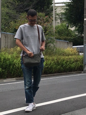 「SUOLO（スオーロ）のアイテム」を使った、spinnerbait001さん（メンズ・165cm）の夏コーディネート