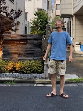 「senelier（セネリエ）のアイテム」を使った、spinnerbait001さん（メンズ・165cm）の夏コーディネート